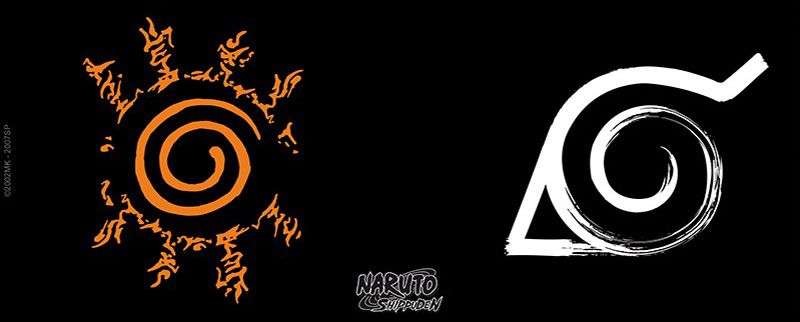 Naruto Shippuden - Konoha Mug - 320ml (New) - ABYstyle - Abysse Corp 500G