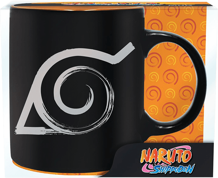 Naruto Shippuden - Konoha Mug - 320ml (New) - ABYstyle - Abysse Corp 500G