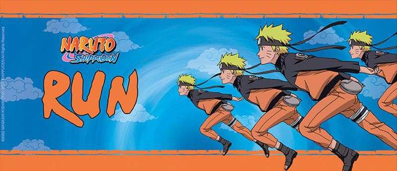 Naruto Shippuden - Naruto Run Mug - 320ml (New) - ABYstyle - Abysse Corp 500G