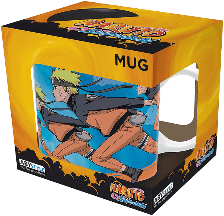 Naruto Shippuden - Naruto Run Mug - 320ml (New) - ABYstyle - Abysse Corp 500G