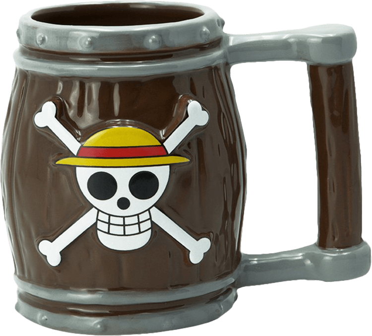 One Piece - Barrel 3D Mug - 350ml (New) - ABYstyle - Abysse Corp 1000G