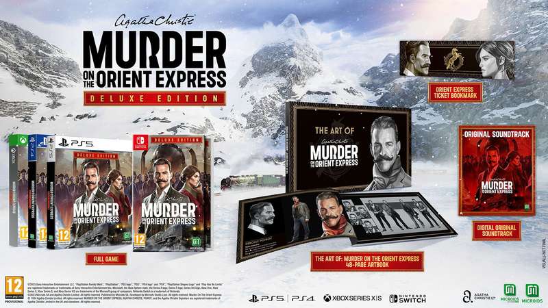 Agatha Christie: Murder on the Orient Express - Deluxe Edition (NS / Switch)(New) - Microids 150G