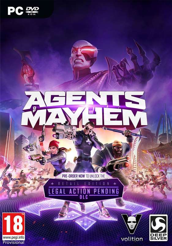 Agents of Mayhem - Day One Edition (PC)(New) - Deep Silver (Koch Media) 130G