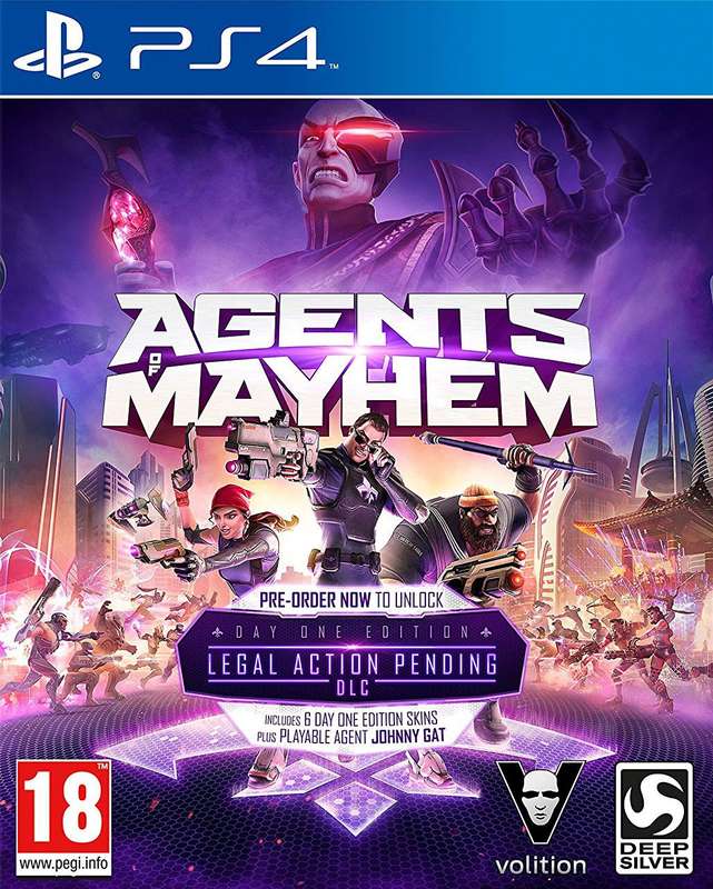 Agents of Mayhem - Day One Edition (PS4)(New) - Deep Silver (Koch Media) 90G