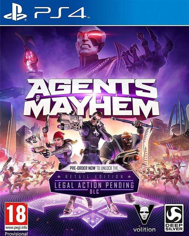 Agents of Mayhem - Retail Edition (PS4)(New) - Deep Silver (Koch Media) 90G