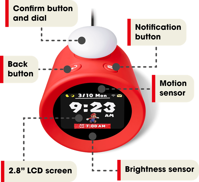Alarmo: Nintendo Sound Clock (New) - Nintendo 1000G