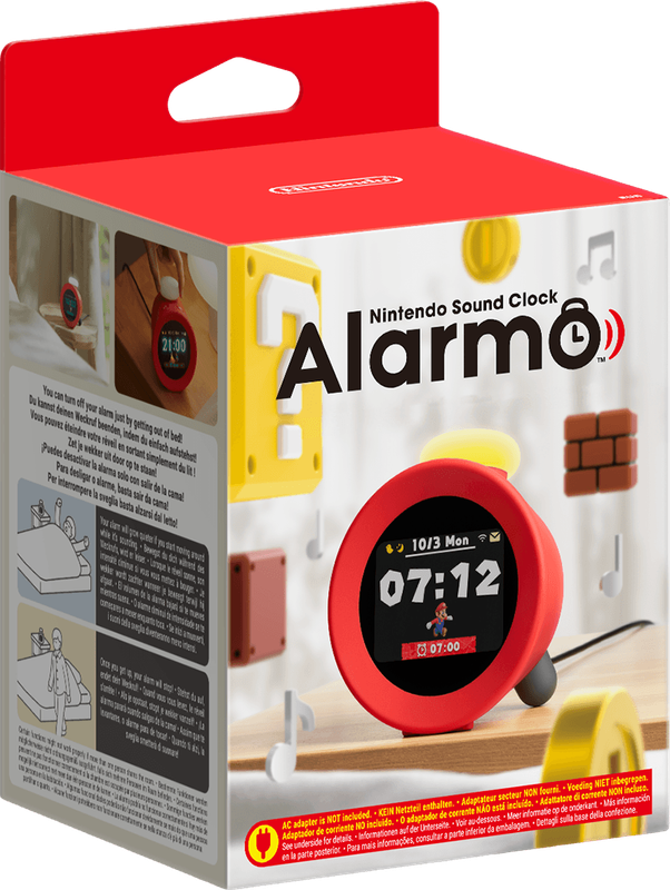 Alarmo: Nintendo Sound Clock (New) - Nintendo 1000G