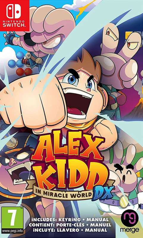 Alex Kidd in Miracle World DX (NS / Switch)(New) - Merge Games 100G