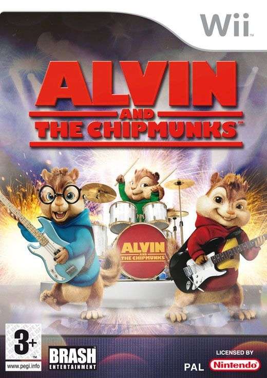 Alvin and the Chipmunks (Wii)(Pwned) - Brash Entertainment 210G