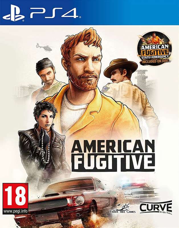 American Fugitive (PS4)(New) - Curve Games 90G