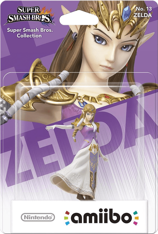Amiibo Super Smash Bros. No. 13: Zelda (New) - Nintendo 250G