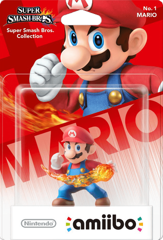 Amiibo Super Smash Bros. No. 1: Mario (New) - Nintendo 250G