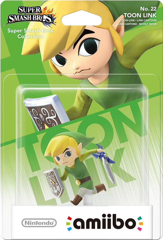 Amiibo Super Smash Bros. No. 22: Toon Link (New) - Nintendo 250G