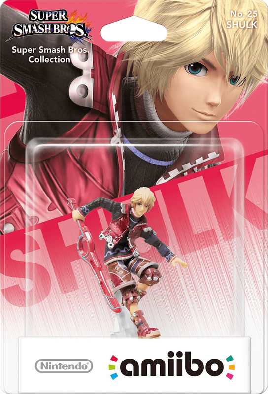 Amiibo Super Smash Bros. No. 25: Shulk (New) - Nintendo 250G