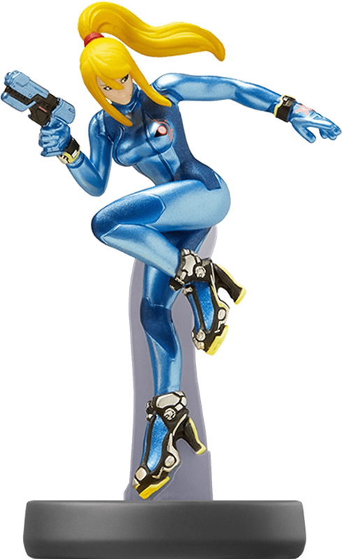 Amiibo Super Smash Bros. No. 40: Zero Suit Samus (New) - Nintendo 250G