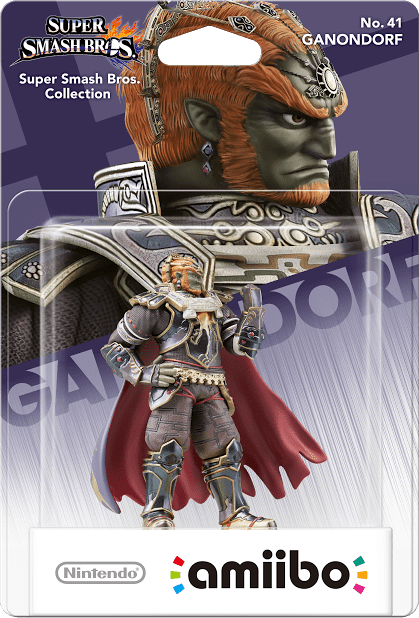 Amiibo Super Smash Bros. No. 41: Ganondorf (New) - Nintendo 250G