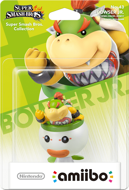 Amiibo Super Smash Bros. No. 43: Bowser Jr. (New) - Nintendo 250G