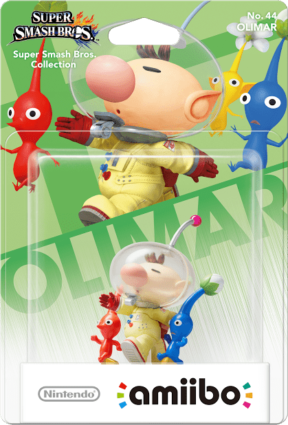 Amiibo Super Smash Bros. No. 44: Olimar (New) - Nintendo 250G