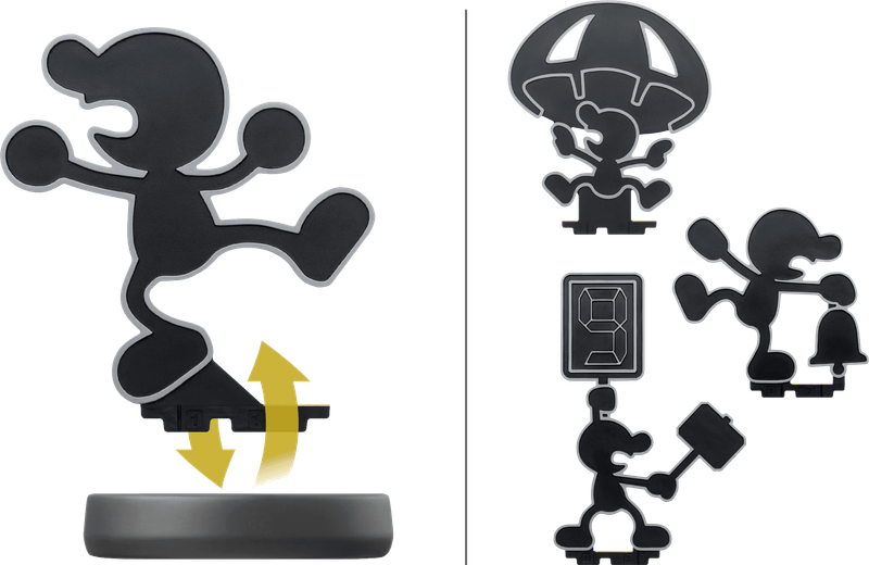 Amiibo Super Smash Bros. No. 45: Mr. Game & Watch (New) - Nintendo 250G