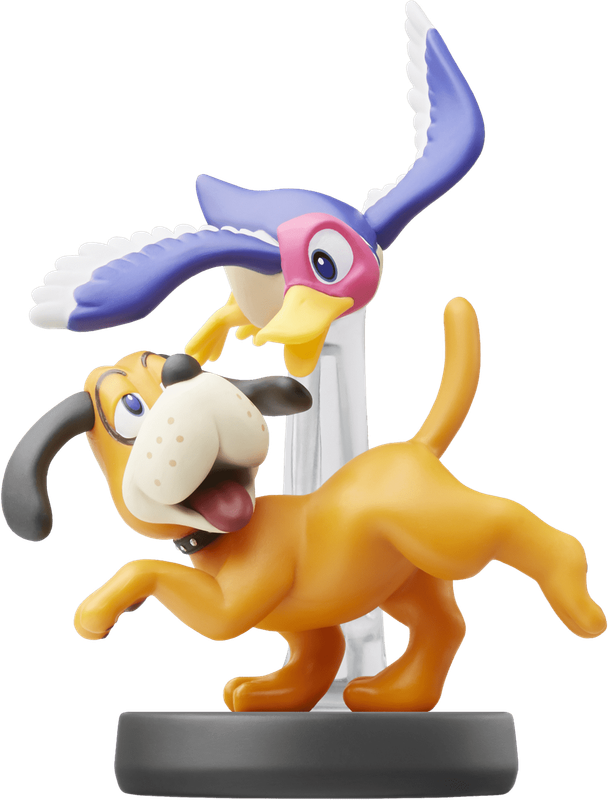 Amiibo Super Smash Bros. No. 47: Duck Hunt Duo (New) - Nintendo 250G