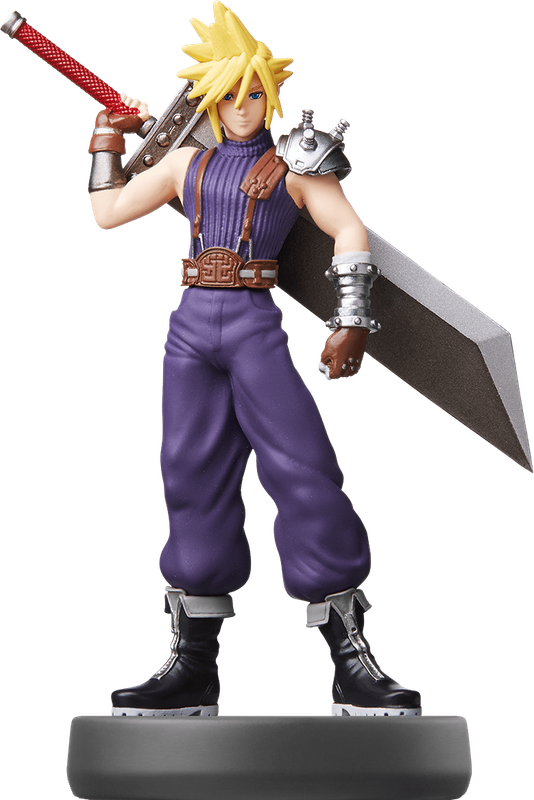 Amiibo Super Smash Bros. No. 57: Cloud (New) - Nintendo 250G