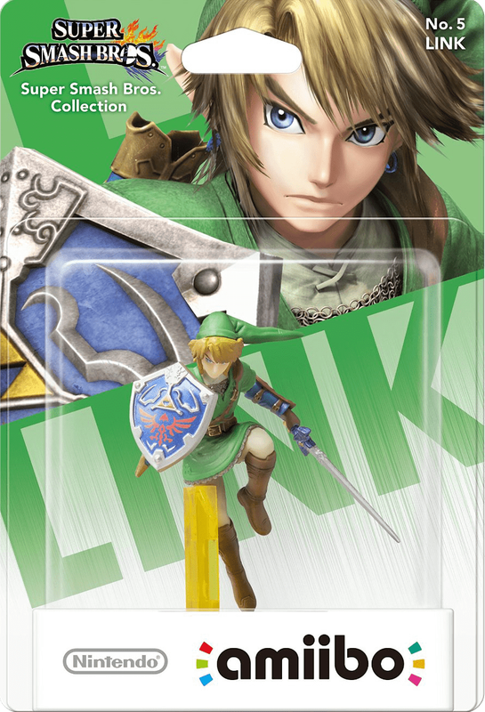 Amiibo Super Smash Bros. No. 5: Link (New) - Nintendo 250G