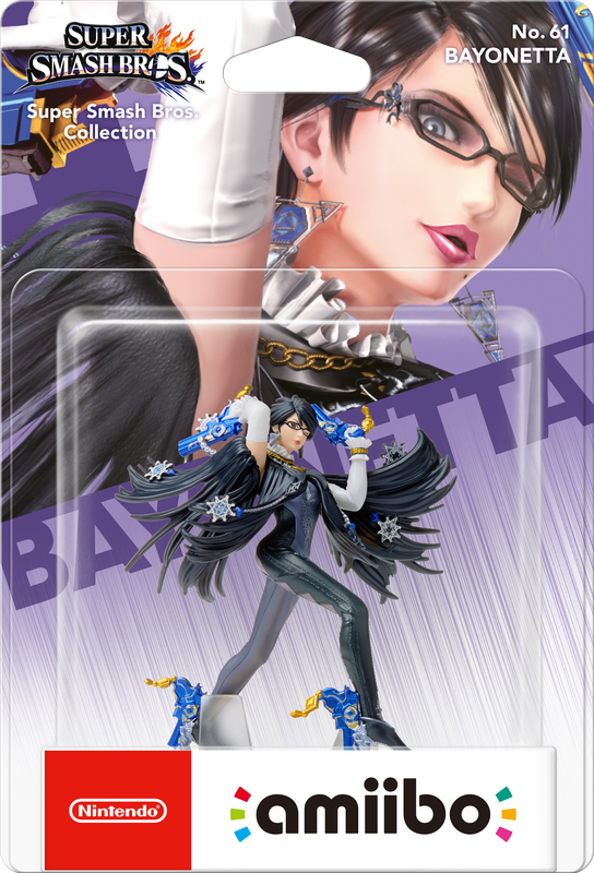 Amiibo Super Smash Bros. No. 61: Bayonetta (New) - Nintendo 250G