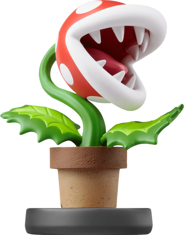 Amiibo Super Smash Bros. No. 66: Piranha Plant (New) - Nintendo 250G