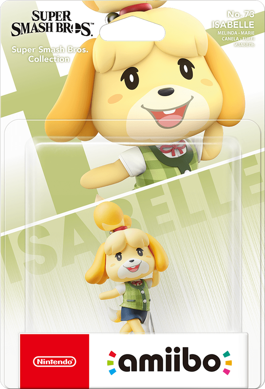 Amiibo Super Smash Bros. No. 73: Isabelle (New) - Nintendo 250G
