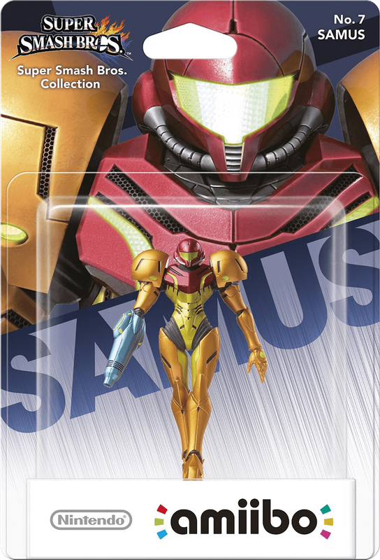 Amiibo Super Smash Bros. No. 7: Samus (New) - Nintendo 250G