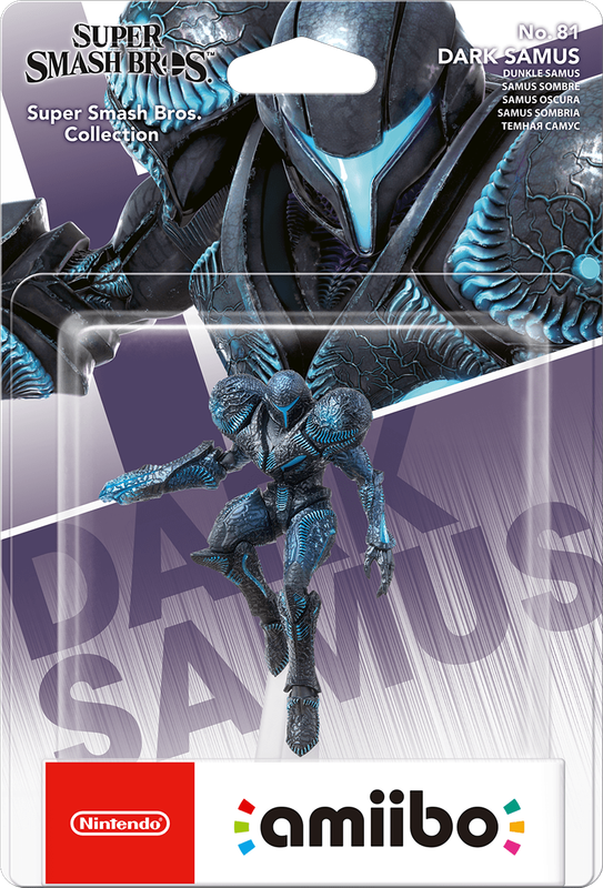 Amiibo Super Smash Bros. No. 81: Dark Samus (New) - Nintendo 250G
