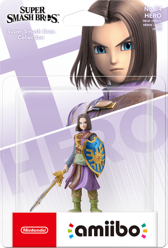 Amiibo Super Smash Bros. No. 84: Hero (New) - Nintendo 250G
