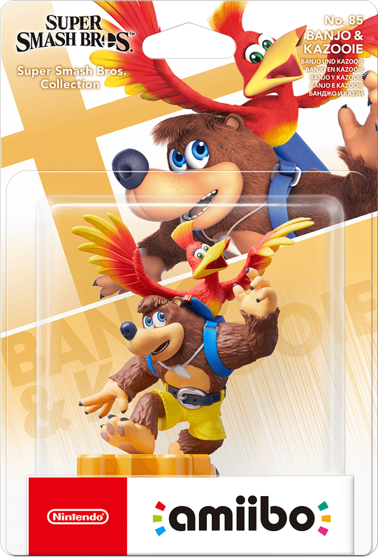 Amiibo Super Smash Bros. No. 85: Banjo & Kazooie (New) - Nintendo 250G