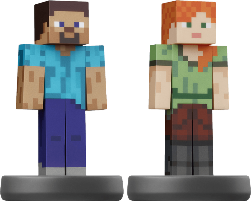 Amiibo Super Smash Bros. No. 89: Steve & Alex (New) - Nintendo 1000G