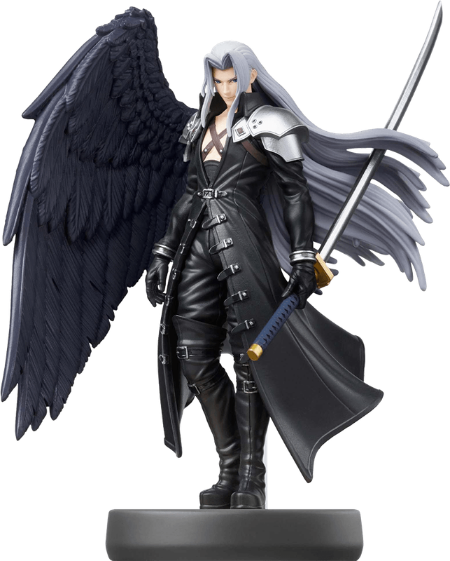 Amiibo Super Smash Bros. No. 90: Sephiroth (New) - Nintendo 250G