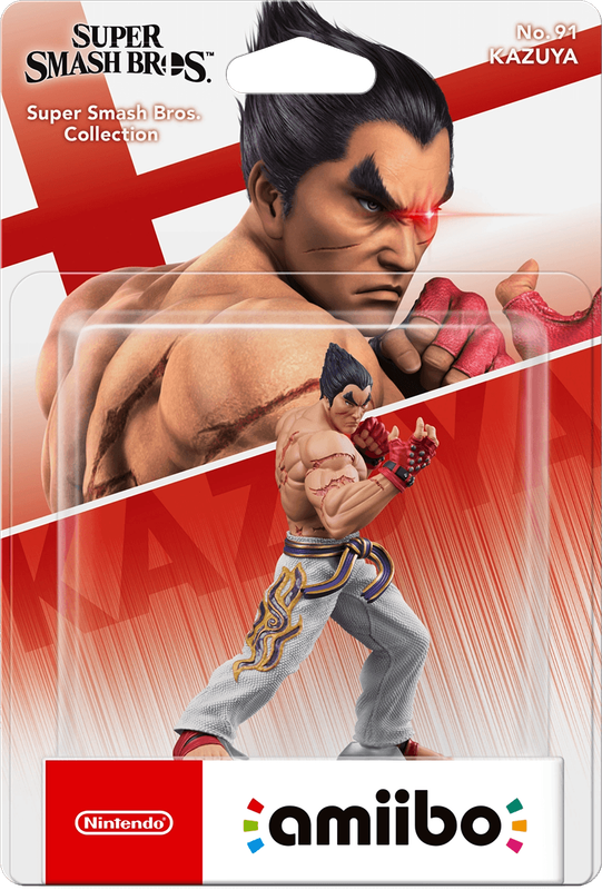 Amiibo Super Smash Bros. No. 91: Kazuya (New) - Nintendo 250G