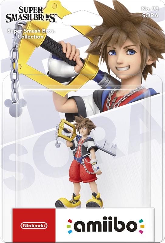 Amiibo Super Smash Bros. No. 93: Sora (New) - Nintendo 250G