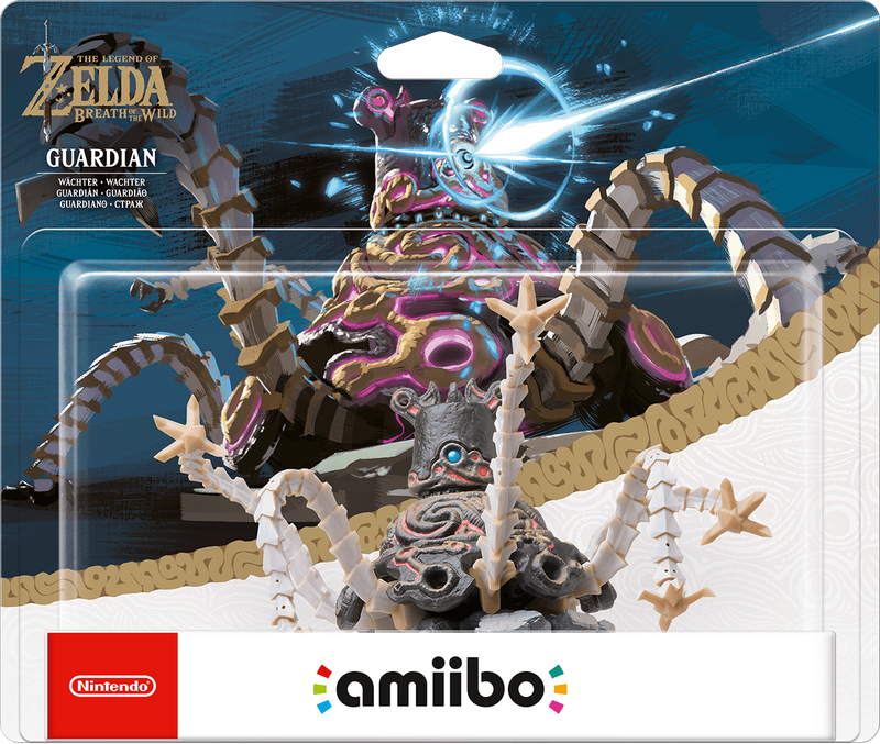 Amiibo Breath of the Wild: Guardian (New) - Nintendo 500G