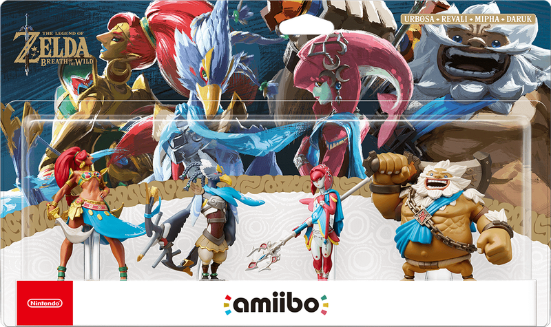 Amiibo Breath of the Wild: The Champions (New) - Nintendo 1000G
