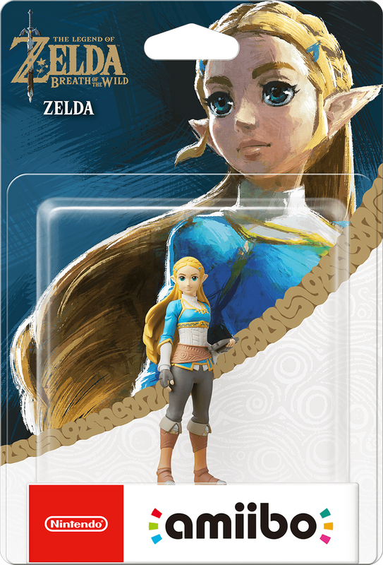Amiibo Breath of the Wild: Zelda (New) - Nintendo 150G