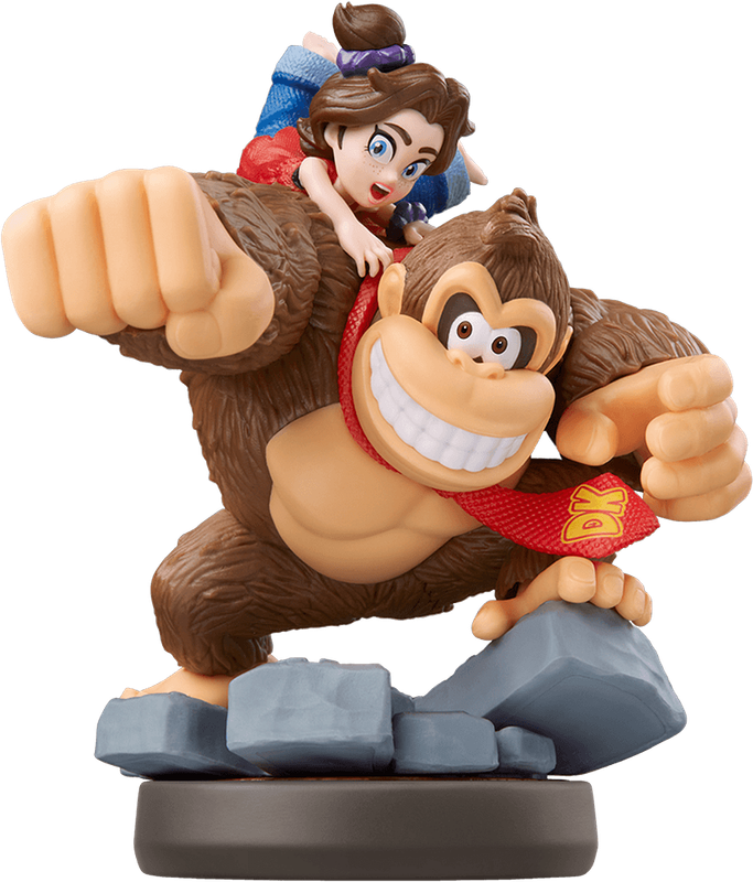 Amiibo Donkey Kong Bananza: Donkey Kong & Pauline (New) - Nintendo 250G