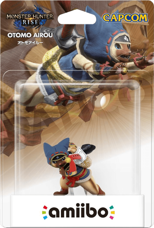 Amiibo Monster Hunter: Rise - Otomo Airou (Palico)(New) - Capcom 400G