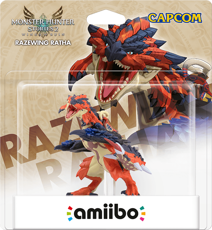 Amiibo Monster Hunter Stories 2: Wings of Ruin - Razewing Ratha (New) - Capcom 400G