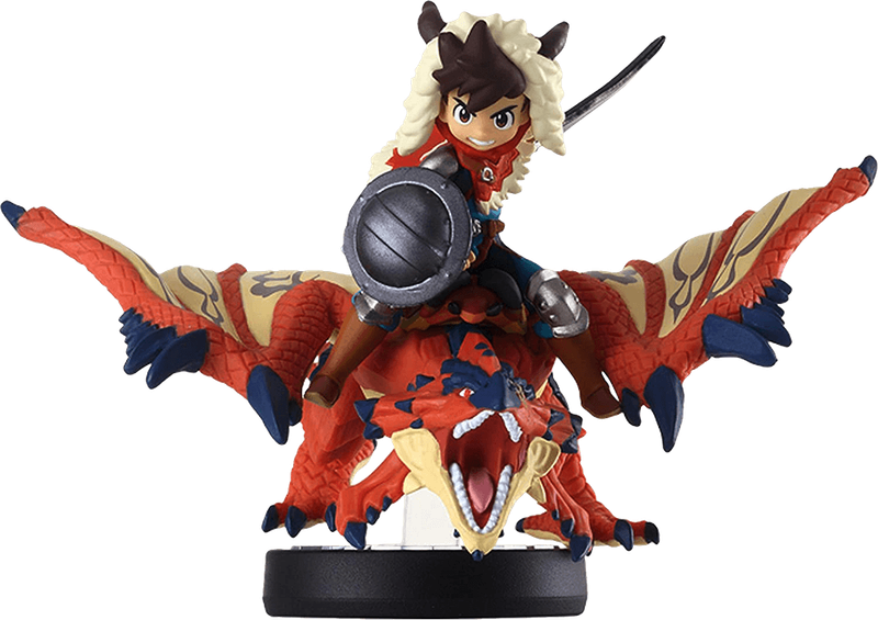Amiibo Monster Hunter: Stories - One-Eyed Liolaeus & Rider (Boy)(New) - Capcom 1000G