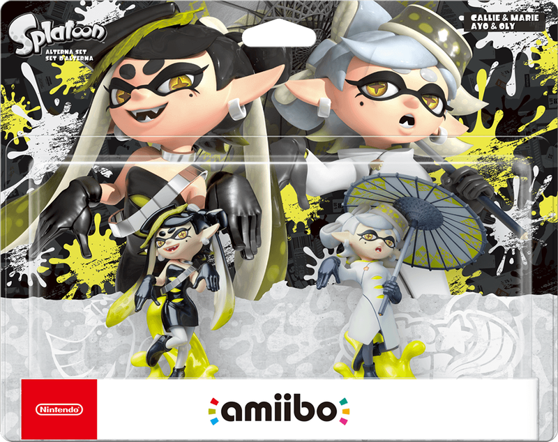 Amiibo Splatoon 3: Squid Sisters - Alternate Set (New) - Nintendo 500G