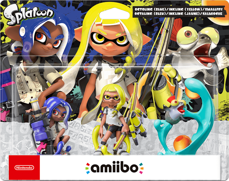 Amiibo Splatoon: Splatoon 3 Triple Pack (New) - Nintendo 700G