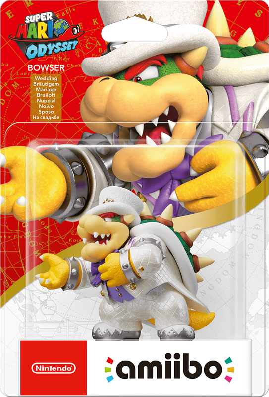 Amiibo Super Mario Odyssey: Bowser (New) - Nintendo 250G