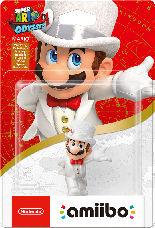 Amiibo Super Mario Odyssey: Mario (New) - Nintendo 250G