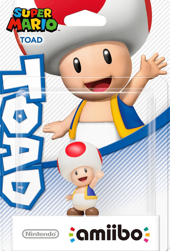 Amiibo Super Mario: Toad (New) - Nintendo 250G