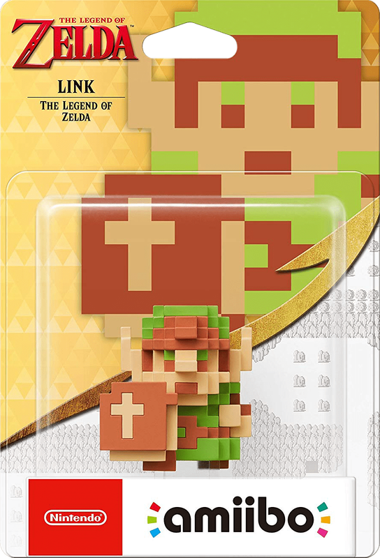 Amiibo The Legend of Zelda - 8-bit Link (New) - Nintendo 250G